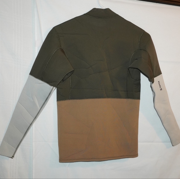 Roark Revival PRIVATEER WETSUIT JACKET Green Brown Size  Womens SMALL - Picture 7 of 10